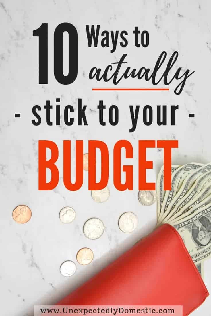 Publish tips on creating and sticking to a budget.